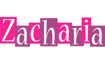 Zacharia whine logo