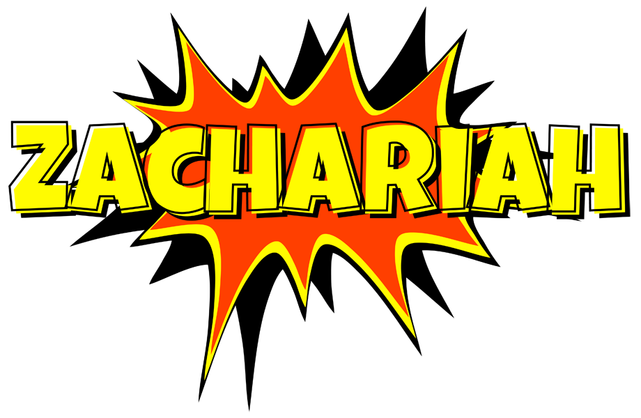Zachariah bazinga logo