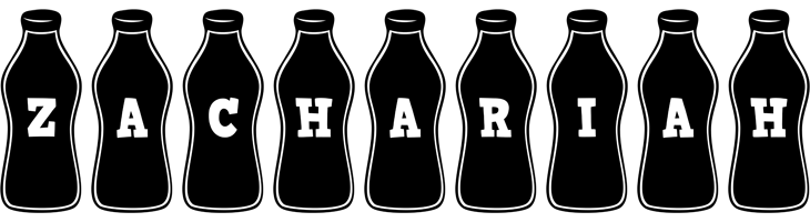 Zachariah bottle logo
