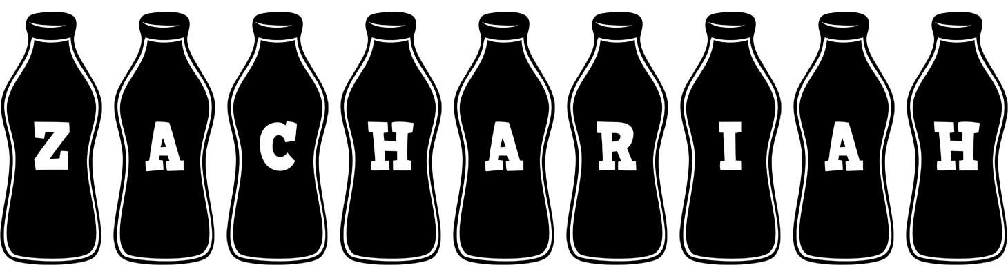 Zachariah bottle logo