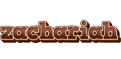 Zachariah brownie logo