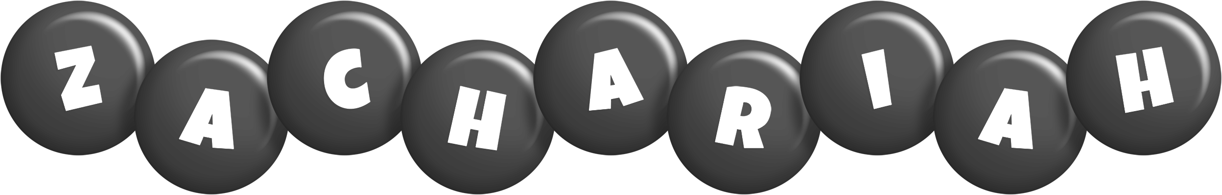 Zachariah candy-black logo