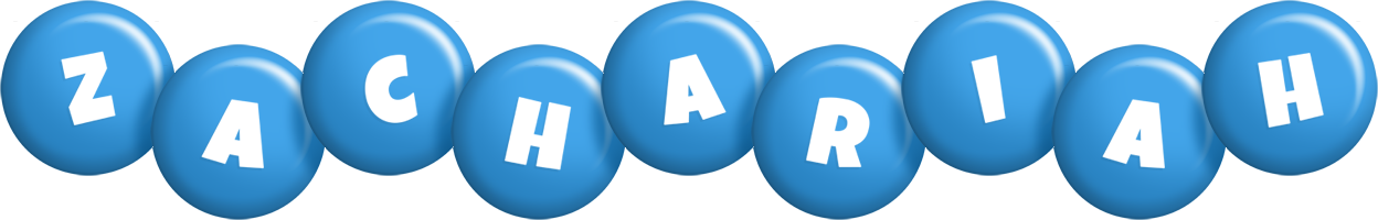Zachariah candy-blue logo