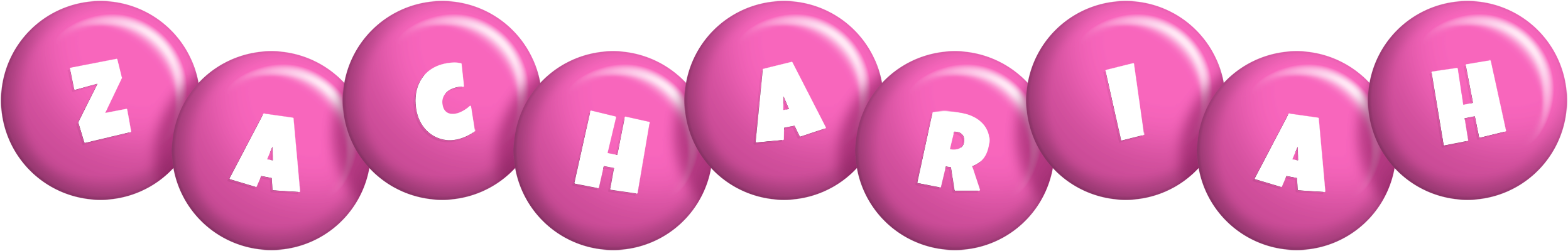 Zachariah candy-pink logo