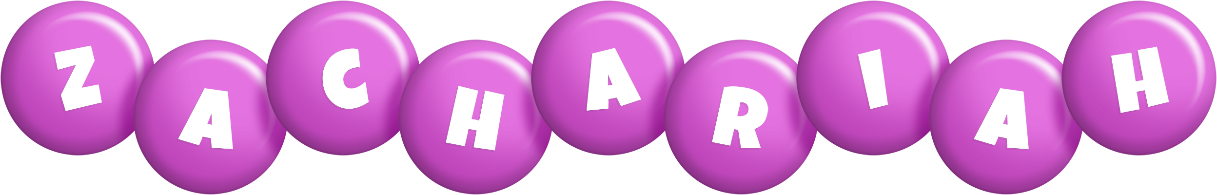 Zachariah candy-purple logo