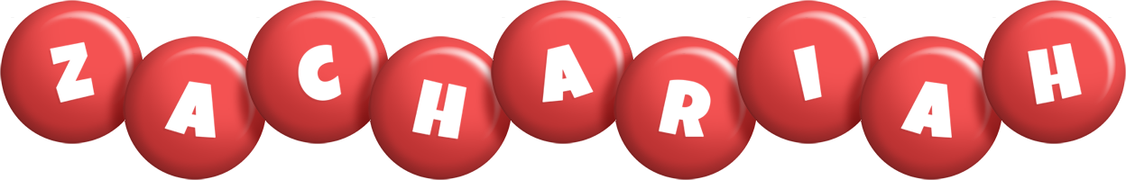 Zachariah candy-red logo