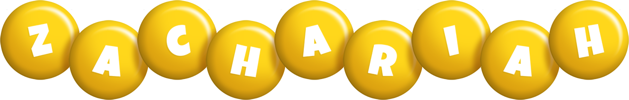 Zachariah candy-yellow logo