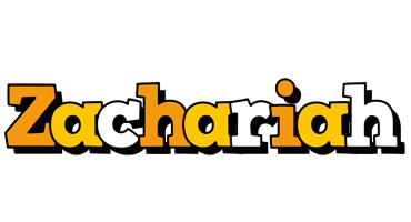 Zachariah cartoon logo