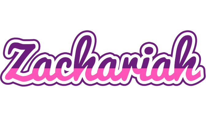 Zachariah cheerful logo
