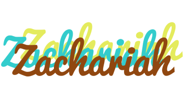 Zachariah cupcake logo