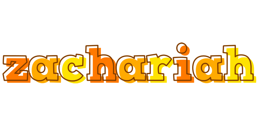 Zachariah desert logo