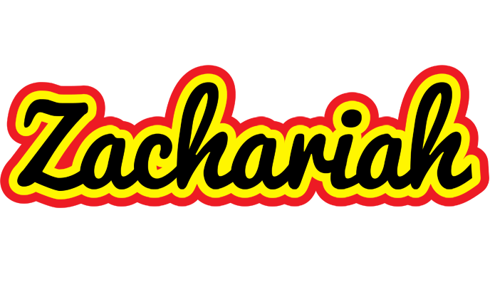 Zachariah flaming logo