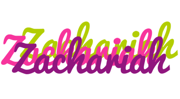 Zachariah flowers logo