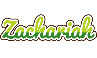 Zachariah golfing logo