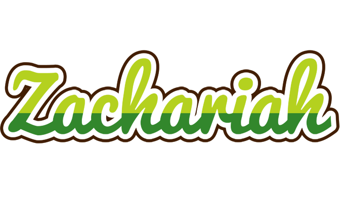 Zachariah golfing logo