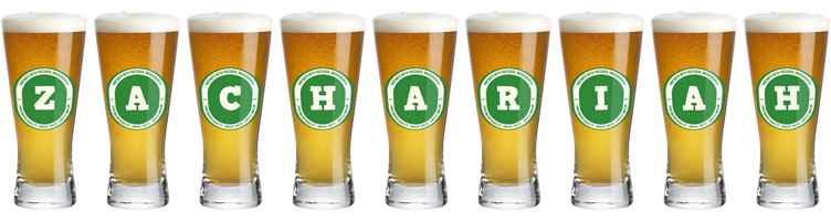 Zachariah lager logo