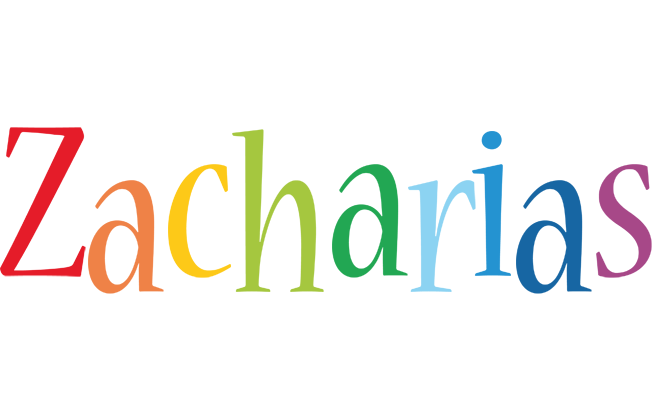 Zacharias birthday logo