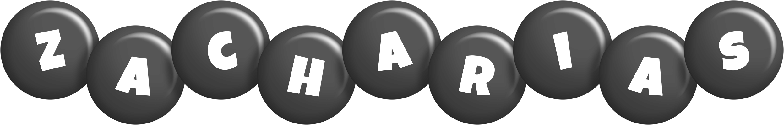 Zacharias candy-black logo