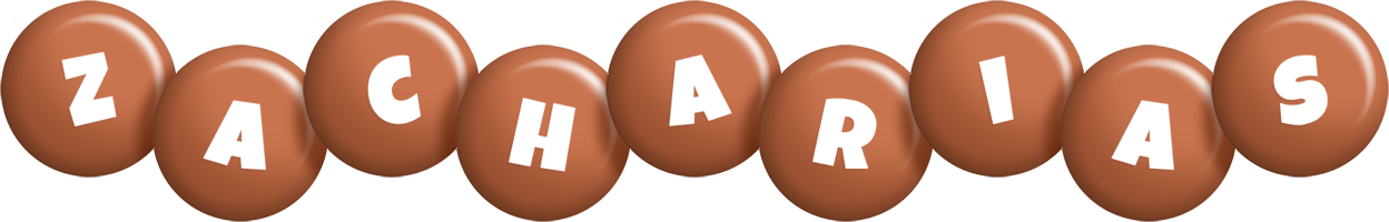 Zacharias candy-brown logo