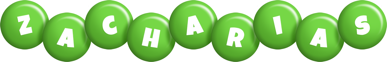 Zacharias candy-green logo