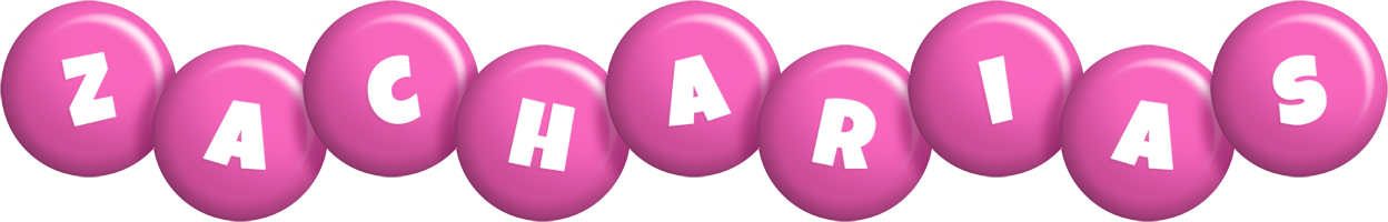 Zacharias candy-pink logo