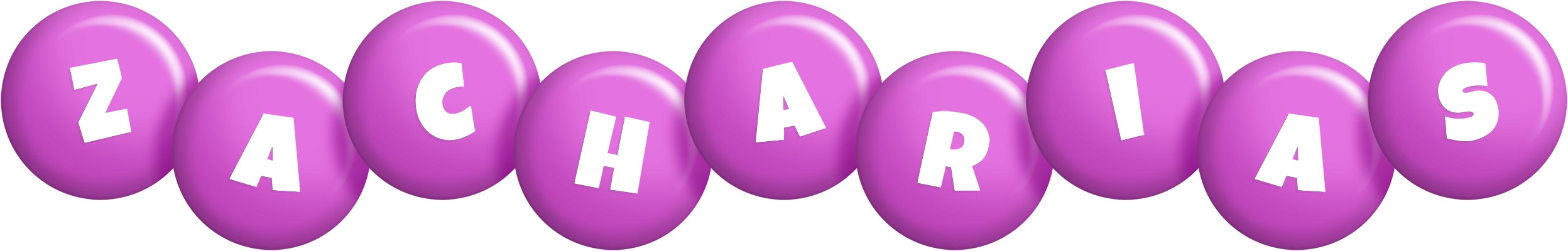 Zacharias candy-purple logo
