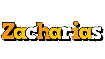 Zacharias cartoon logo