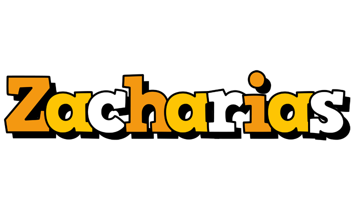 Zacharias cartoon logo