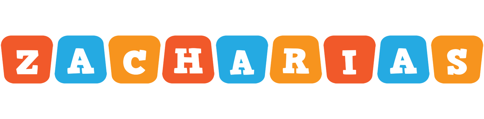 Zacharias comics logo
