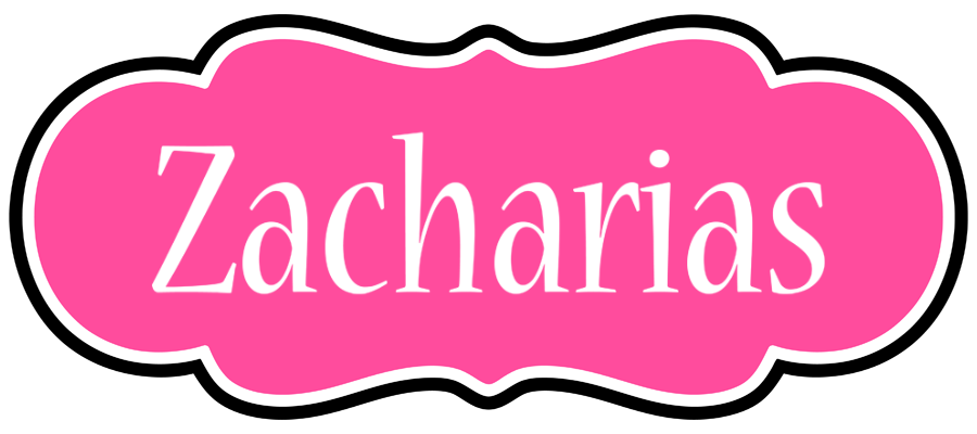 Zacharias invitation logo