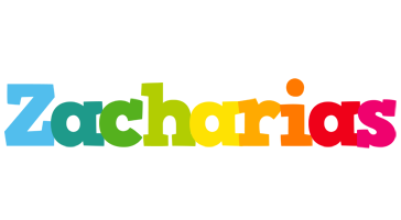 Zacharias rainbows logo