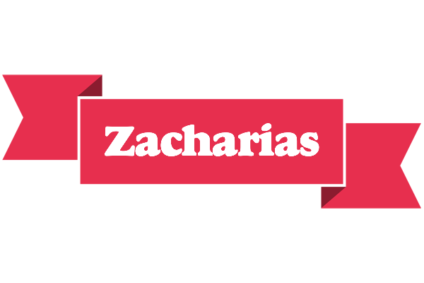 Zacharias sale logo