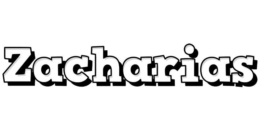 Zacharias snowing logo
