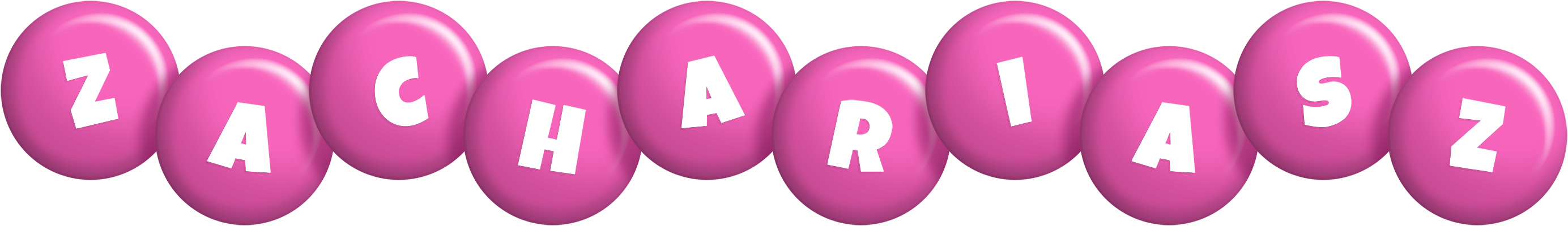 Zachariasz candy-pink logo