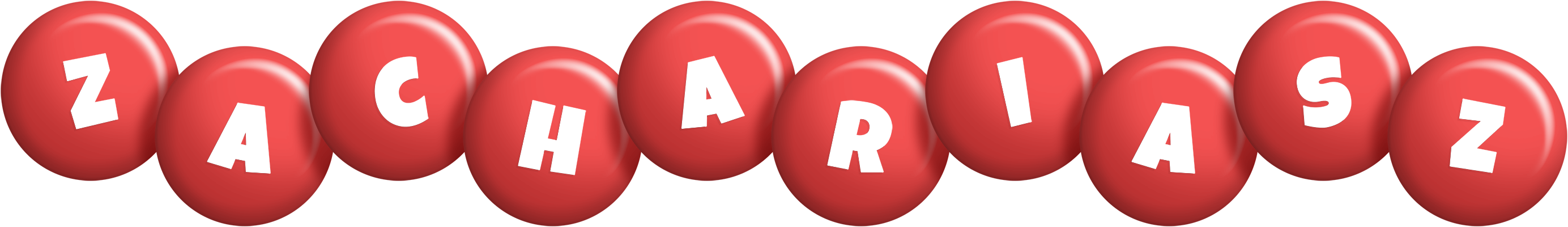 Zachariasz candy-red logo