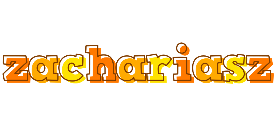 Zachariasz desert logo