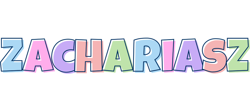 Zachariasz pastel logo