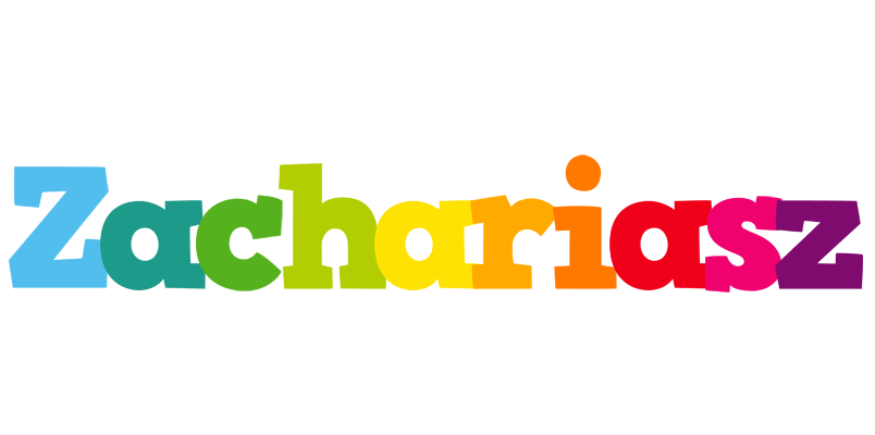 Zachariasz rainbows logo