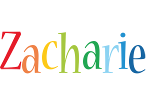 Zacharie birthday logo