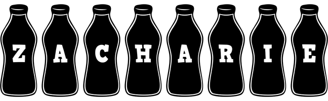Zacharie bottle logo