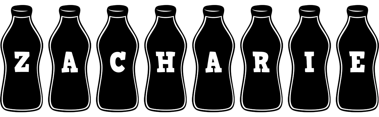 Zacharie bottle logo