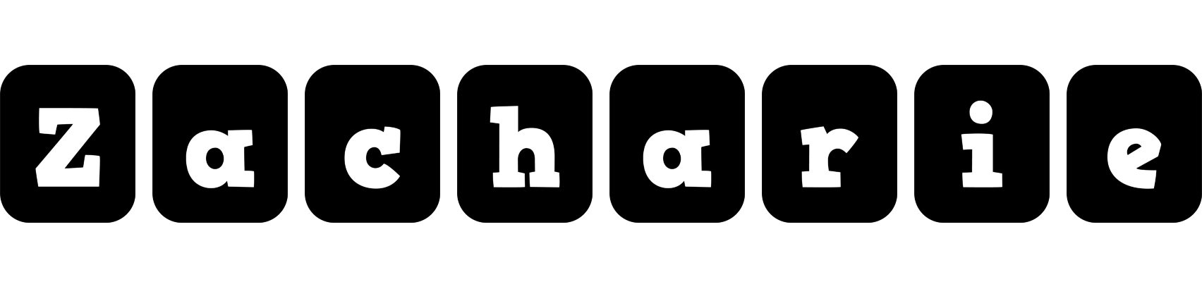 Zacharie box logo