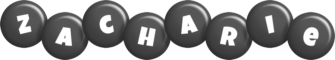 Zacharie candy-black logo