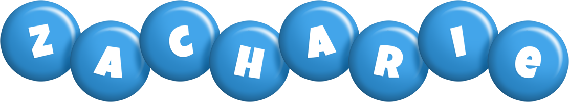 Zacharie candy-blue logo