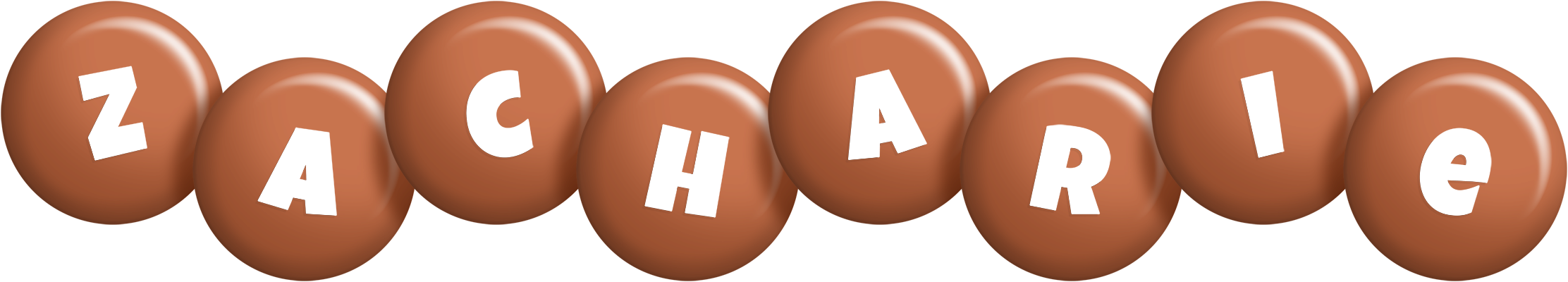 Zacharie candy-brown logo