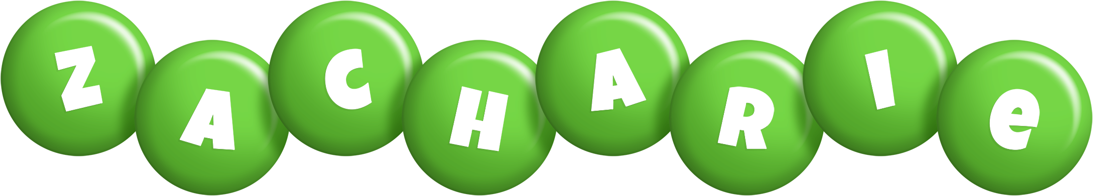 Zacharie candy-green logo