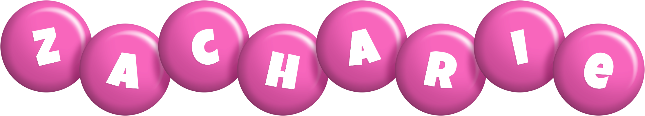 Zacharie candy-pink logo