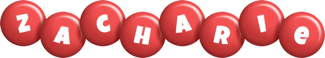 Zacharie candy-red logo