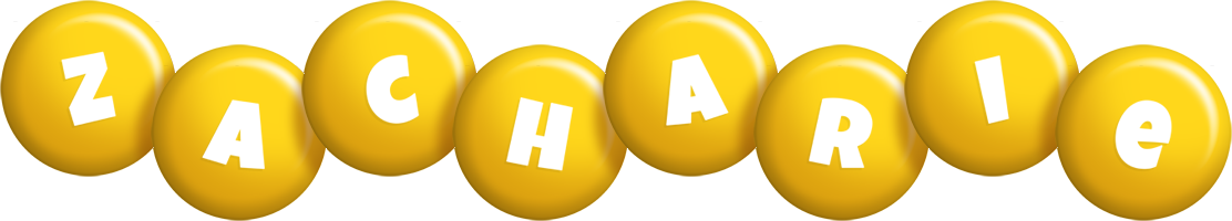 Zacharie candy-yellow logo