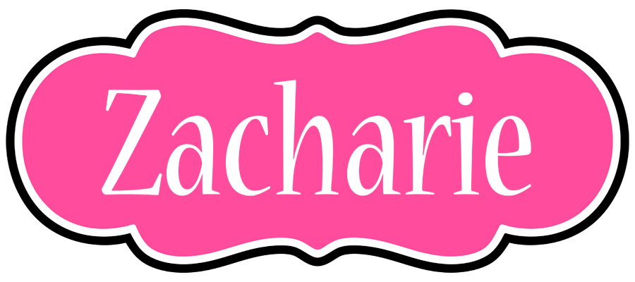 Zacharie invitation logo